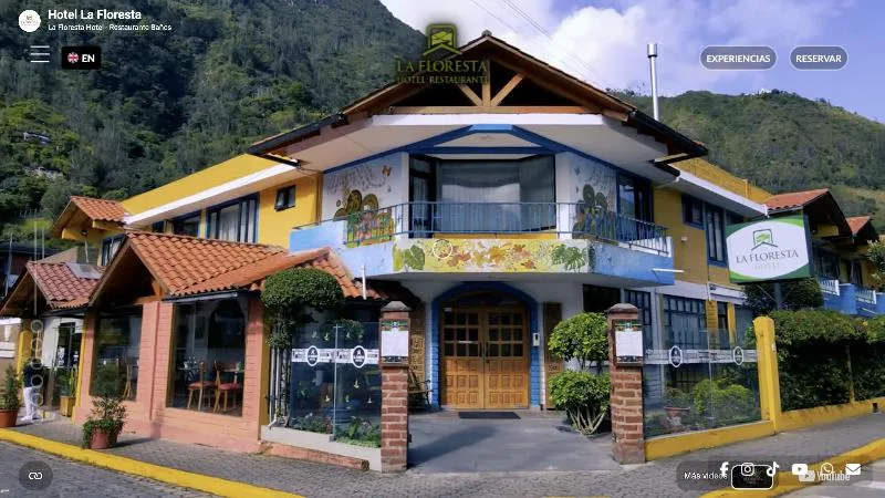 Página de inicio de La Floresta Hotel